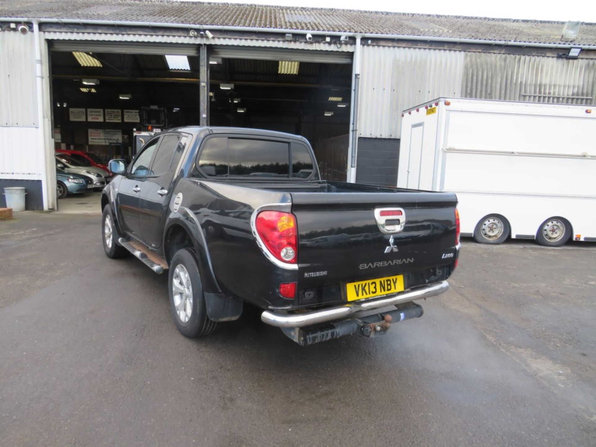 13 reg MITSUBISHI L200 BARBARIAN LB DCB DI-D 4 X 4 PICKUP, 1ST REG 05/13, 73963M WARRANTED, NO V5 [ - Image 3 of 5