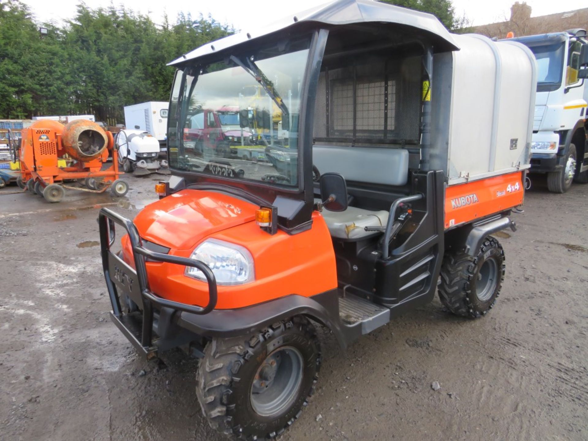 61 reg KUBOTA RTV 4X4, 1814 HOURS NOT WARRANTD, NO V5 [NO VAT]