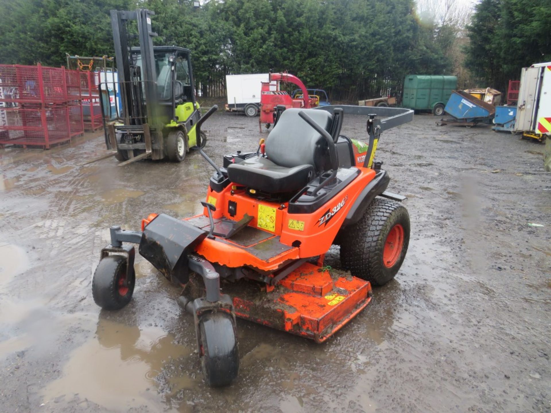 KUBOTA ZD326S MOWER, 1415 HOURS NOT WARRANTED (295) [+ VAT] - Image 2 of 3