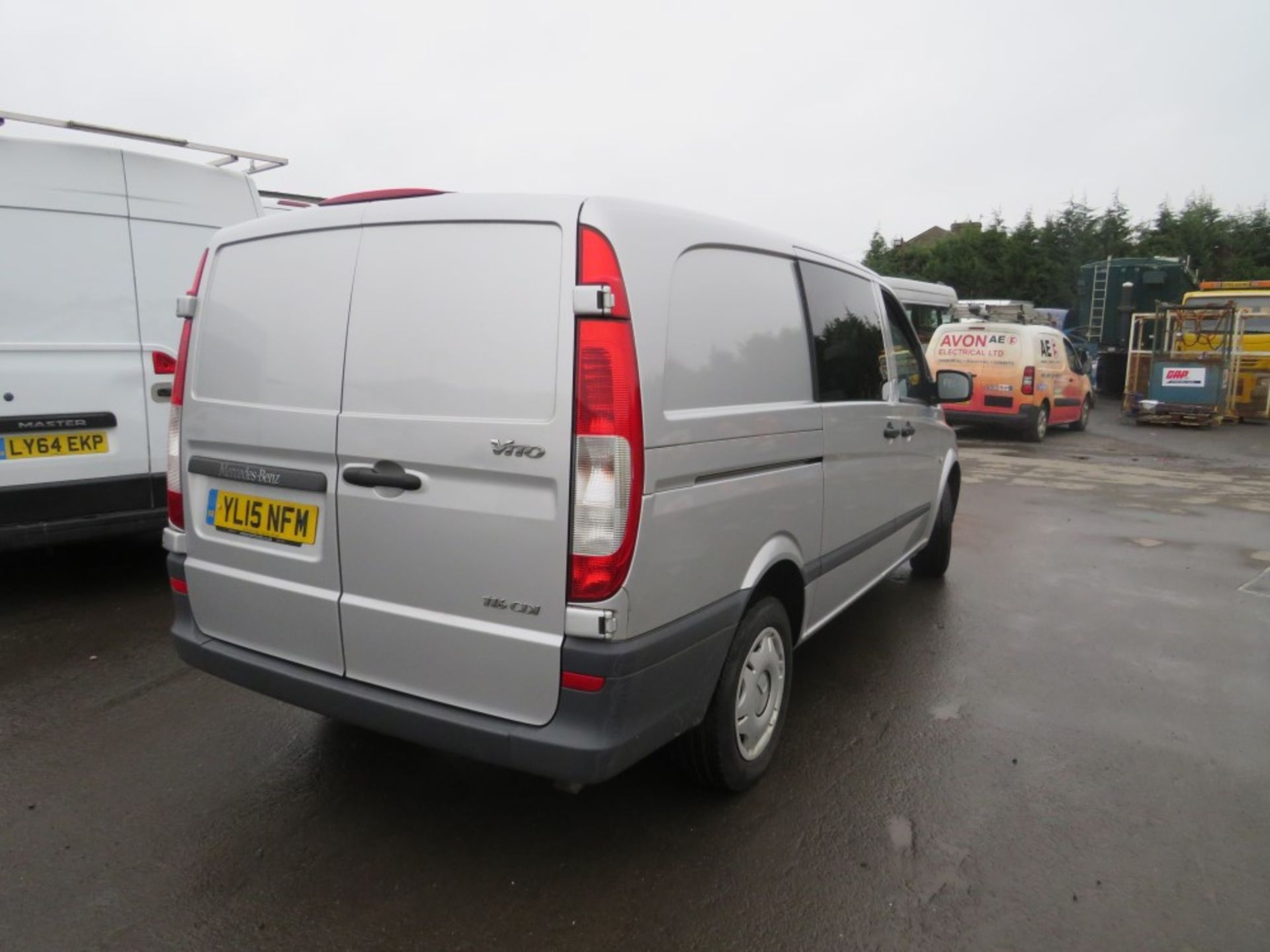 15 reg MERCEDES VITO 116 CDI DUALINER, 1ST REG 08/15, TEST 08/20, 123504M WARRANTED, V5 HERE, 1 - Image 4 of 6