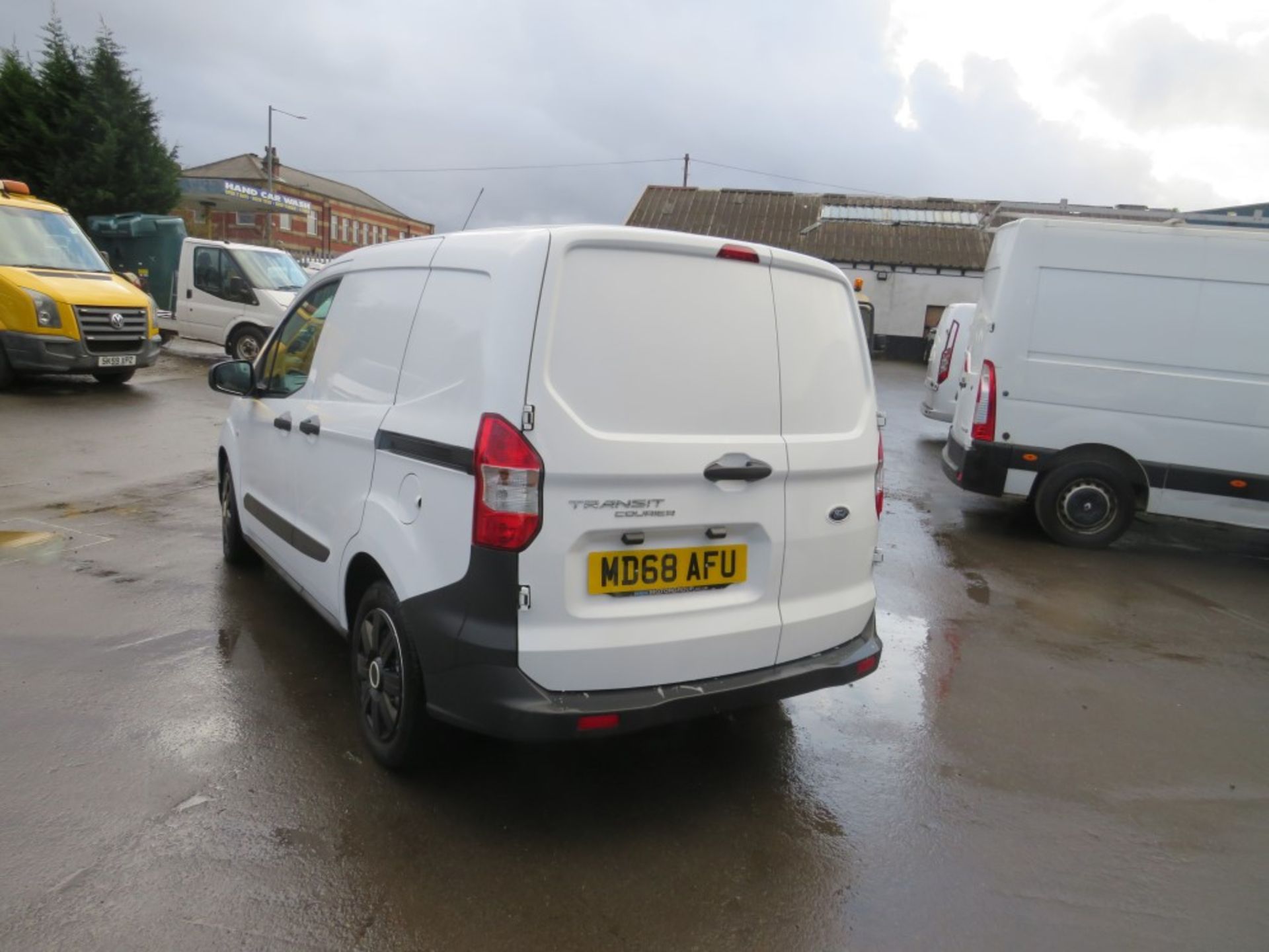 68 reg FORD TRANSIT COURIER BASE TDCI, 1ST REG 01/19, 17353M, V5 HERE, 1 OWNER FROM NEW [NO VAT] - Image 3 of 6