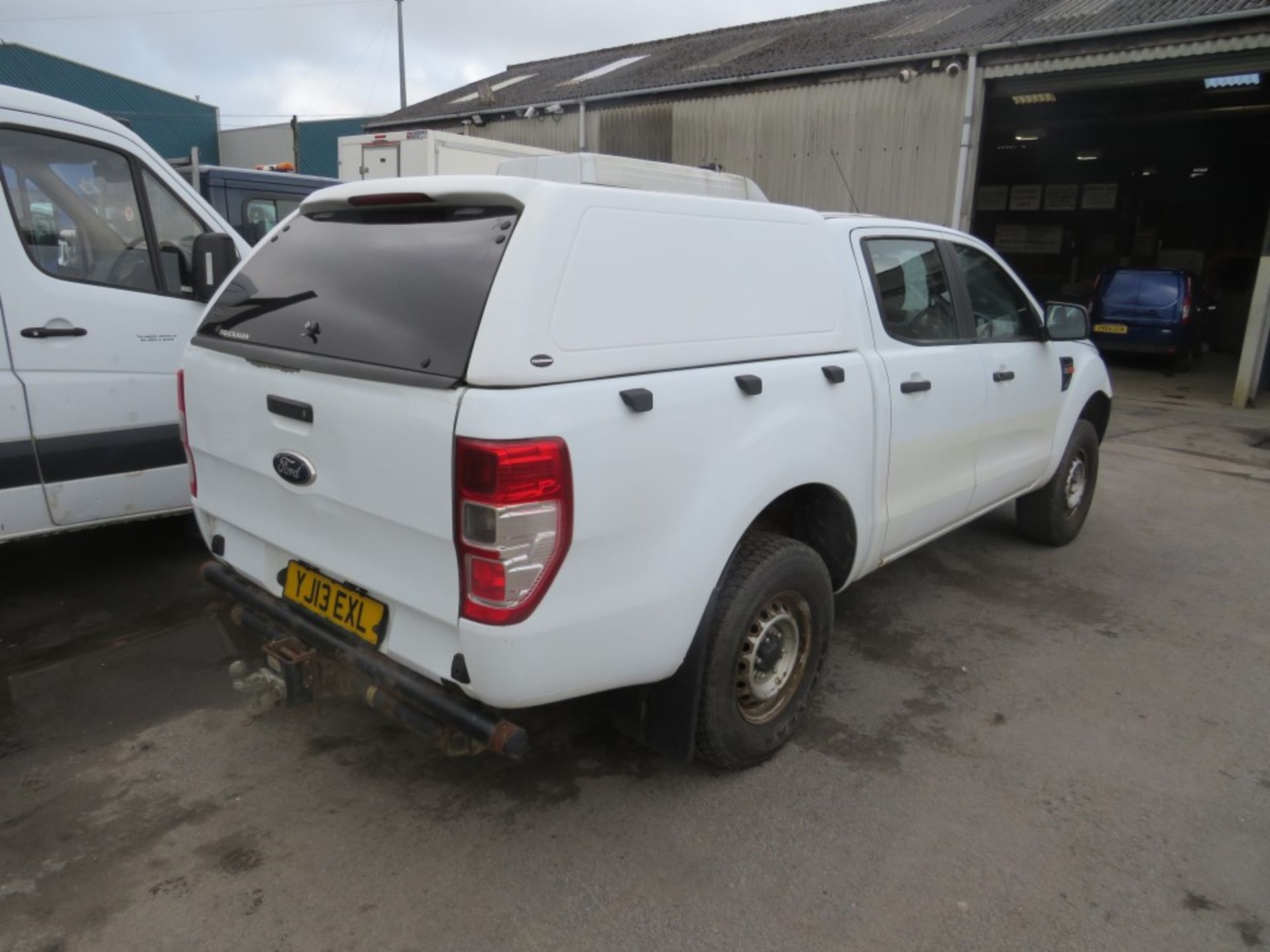 13 reg FORD RANGER XL 4X4 TDCI DOUBLE CAB PICKUP, 1ST REG 03/13, TEST 01/21, 158577M WARRANTED, V5 - Image 4 of 5