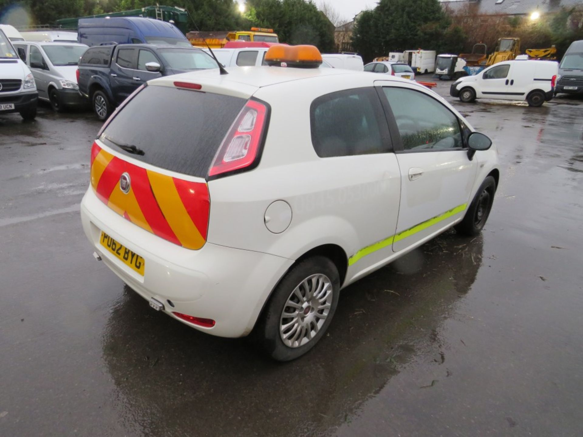 62 reg FIAT PUNTO EVO ACTIVE MULTIJET VAN (DIRECT COUNCIL) 1ST REG 11/12, TEST 09/20, 106949M, V5 - Bild 4 aus 5