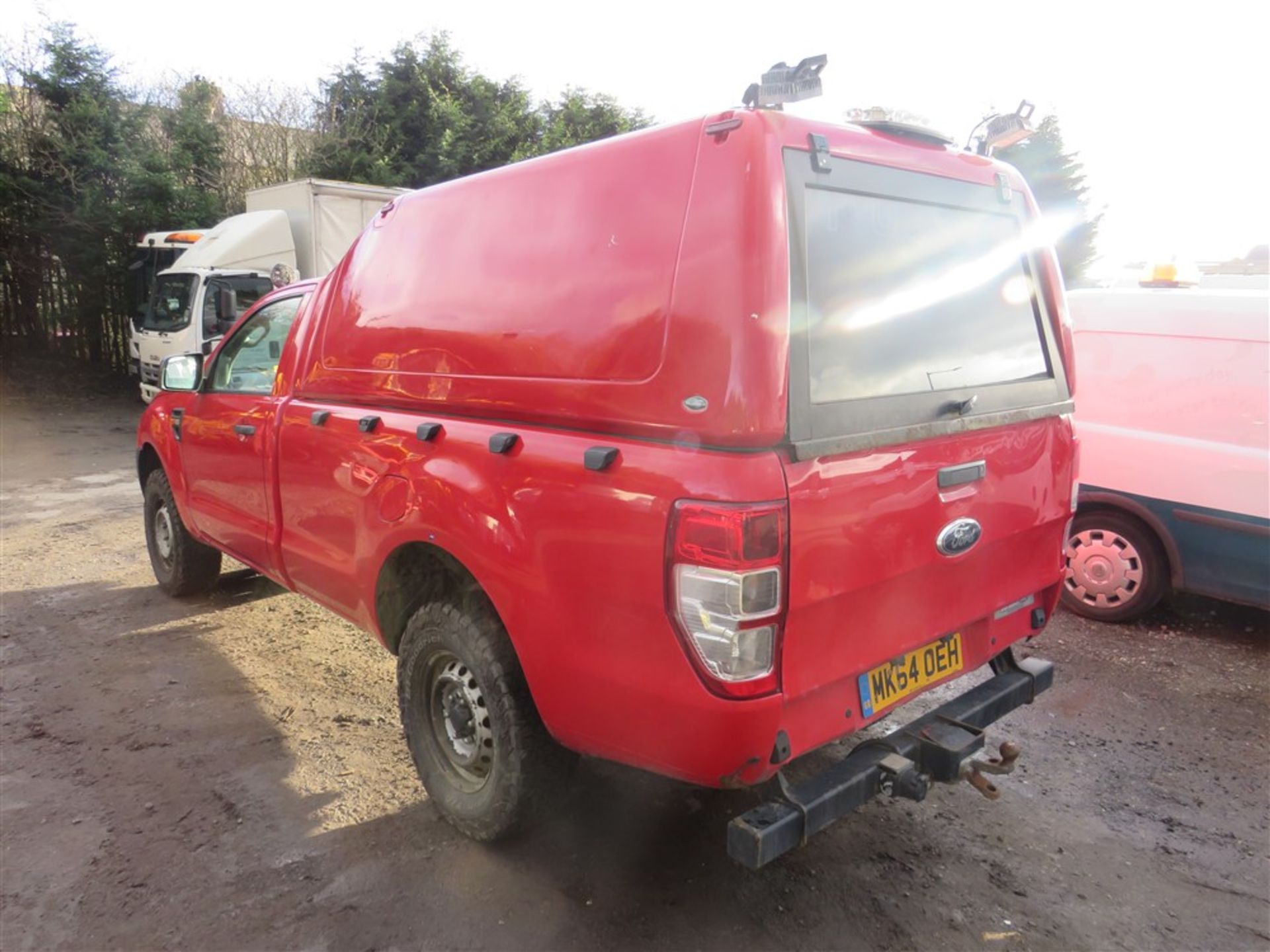 64 reg FORD RANGER XL 4x4 TDCI, 1ST REG 09/14, 120903M WARRANTED, V5 HERE, 1 OWNER FROM NEW [NO - Bild 3 aus 5