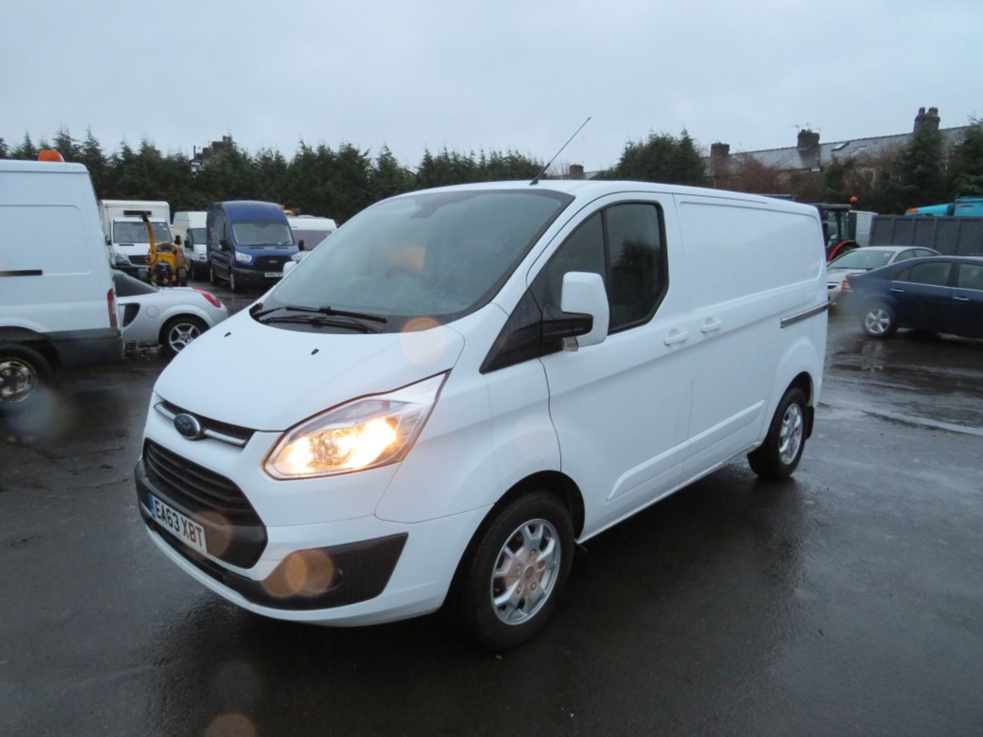 63 reg FORD TRANSIT CUSTOM 270 LTD E-TECH, 1ST REG 02/14, TEST 11/20, 146673M WARRANTED, V5 HERE, - Bild 2 aus 6