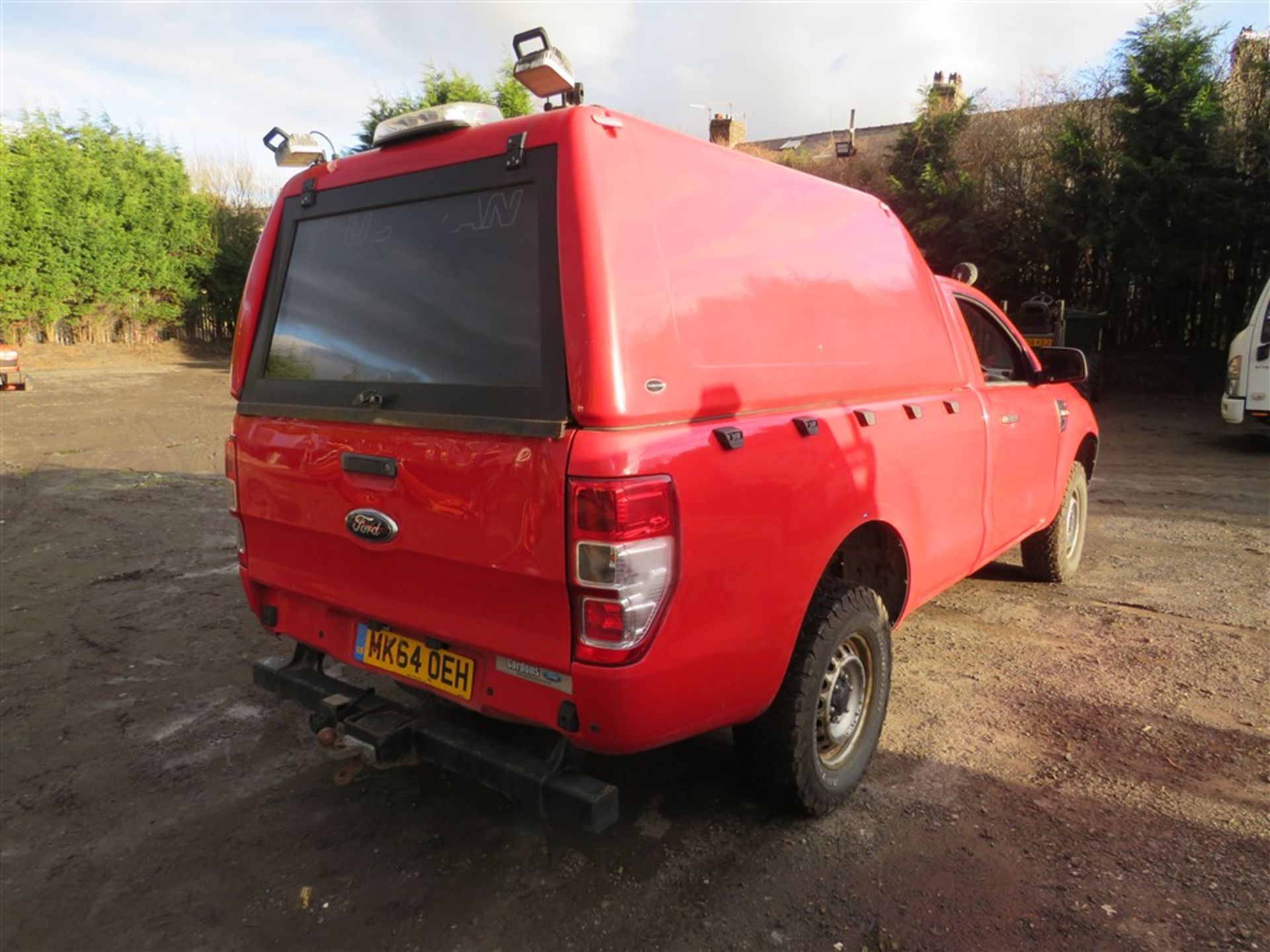 64 reg FORD RANGER XL 4x4 TDCI, 1ST REG 09/14, 120903M WARRANTED, V5 HERE, 1 OWNER FROM NEW [NO - Image 4 of 5