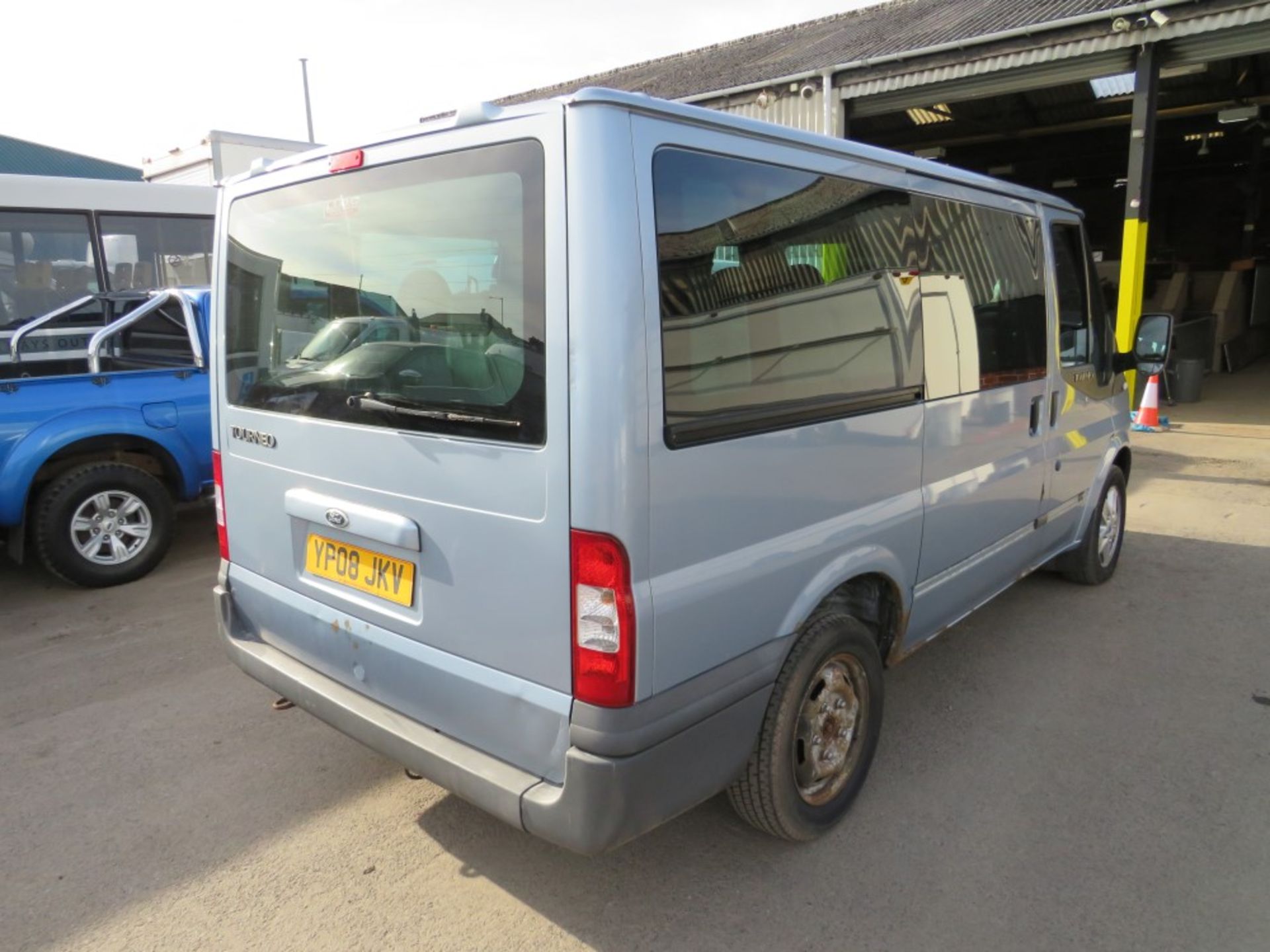 08 reg FORD TRANSIT 280 GLX TOURNEO MINIBUS, 1ST REG 04/08, TEST 01/21, 142047M WARRANTED, V5 - Bild 4 aus 7