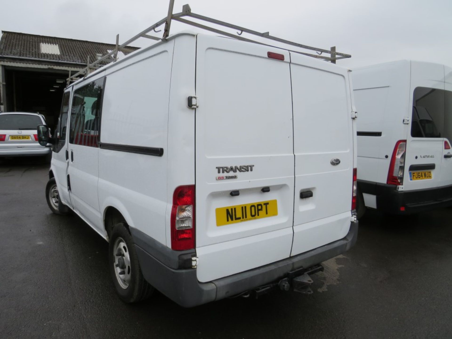 11 reg FORD TRANSIT 85 T280S D/C FWD, 1ST REG 03/11, TEST 02/21, 163483M, V5 HERE, 2 FORMER - Bild 3 aus 6