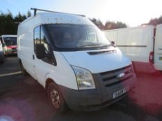 08 reg FORD TRANSIT 110 T300M FWD VAN, 1ST REG 06/08, 152197M NOT WARRANTED, V5 HERE, 2 FORMER