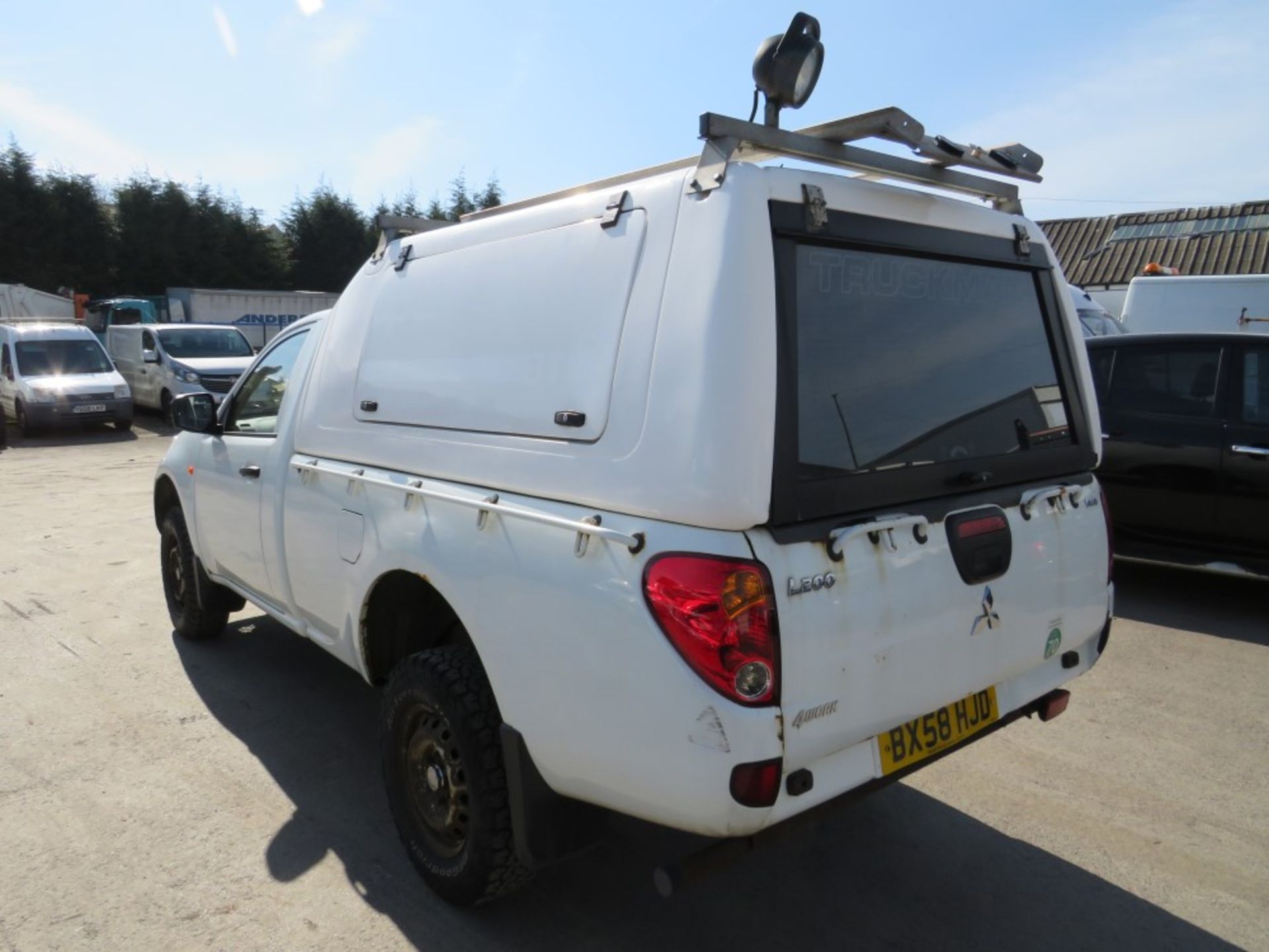 58 reg MITSUBISHI L200 4WORK S/C PICKUP, 1ST REG 09/08, TEST 04/20, 155379M WARRANTED, V5 HERE, 1 - Bild 3 aus 6