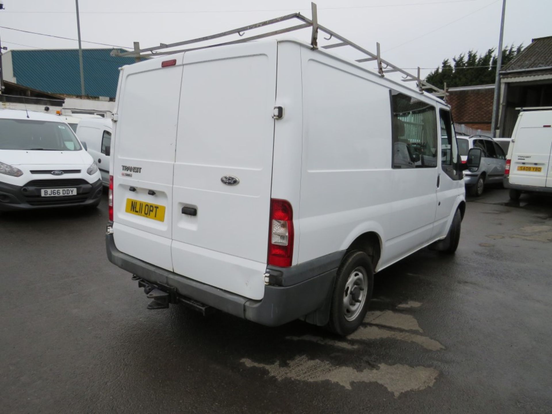 11 reg FORD TRANSIT 85 T280S D/C FWD, 1ST REG 03/11, TEST 02/21, 163483M, V5 HERE, 2 FORMER - Bild 4 aus 6