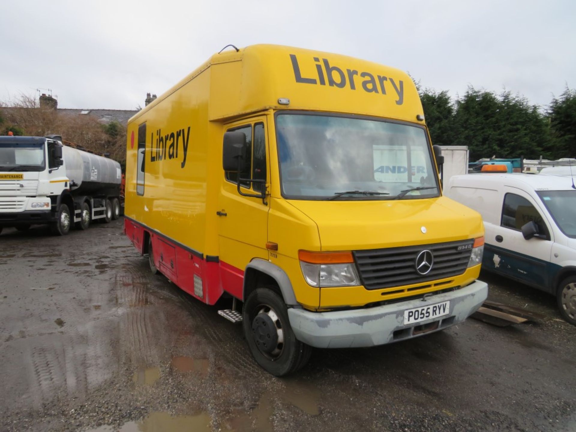 55 reg MERCEDES VARIO 815D LIBRARY (DIRECT COUNCIL) 1ST REG 09/05, TEST 10/20, 98694KM, V5 HERE, 1