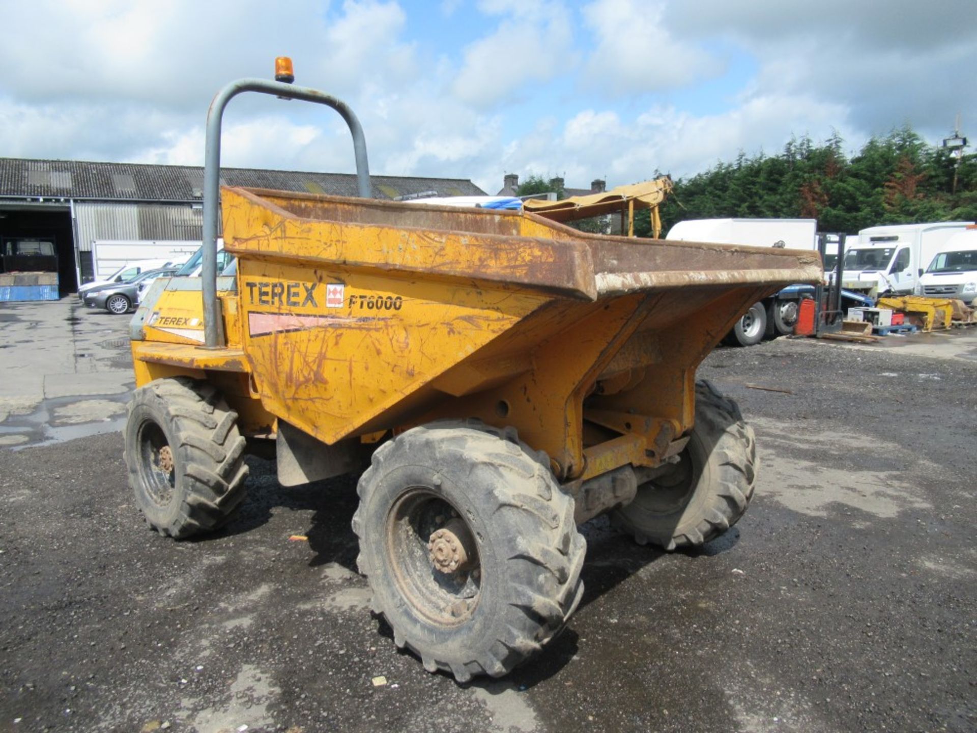 BENFORD TEREX PT6000 6 TON DUMPER, 3443 HOURS NOT WARRANTED [+ VAT] - Bild 3 aus 4