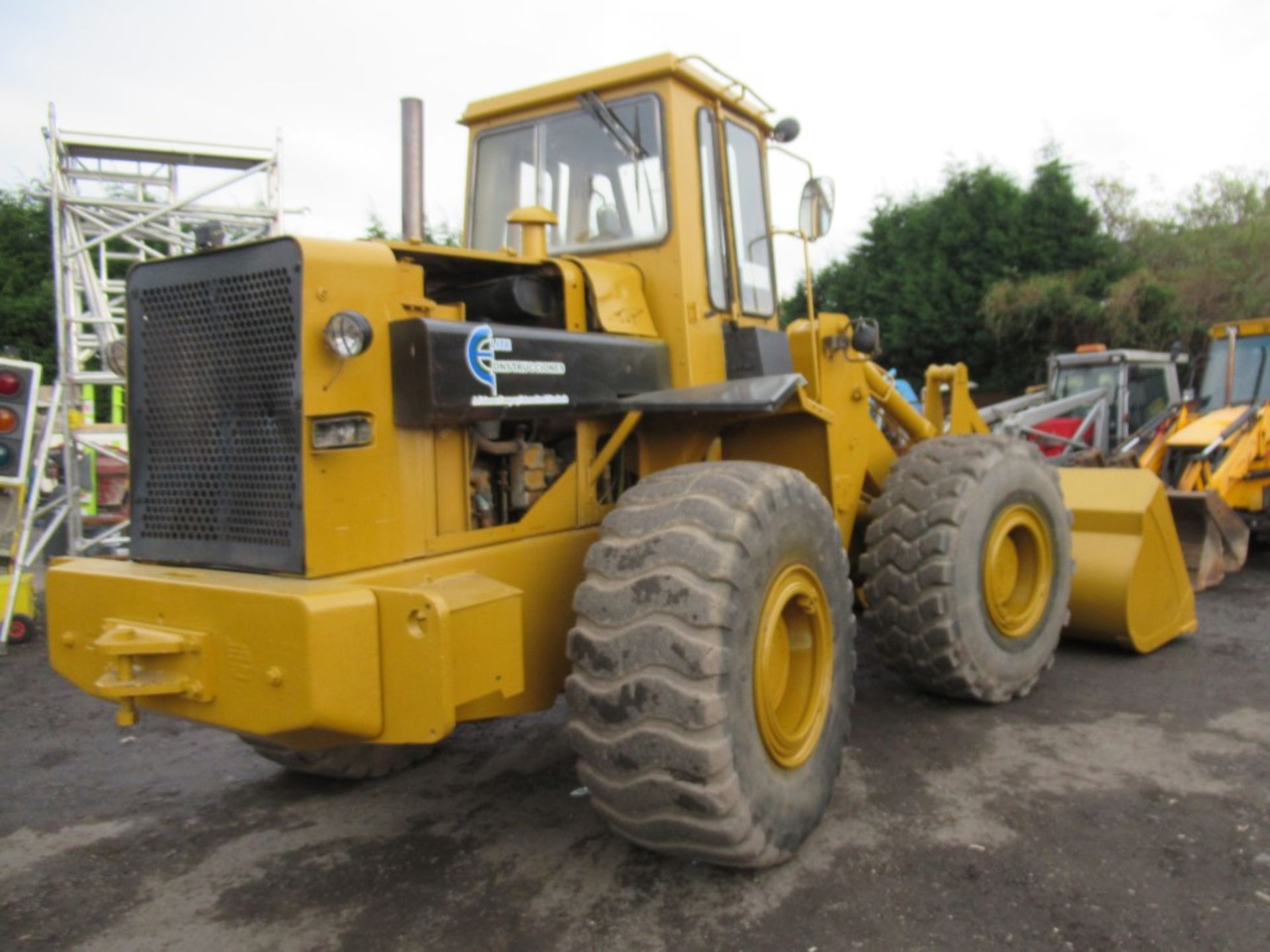 FIAT ALLIS 18t LOADING SHOVEL, 11409 HOURS NOT WARRANTED [+ VAT] - Image 4 of 5