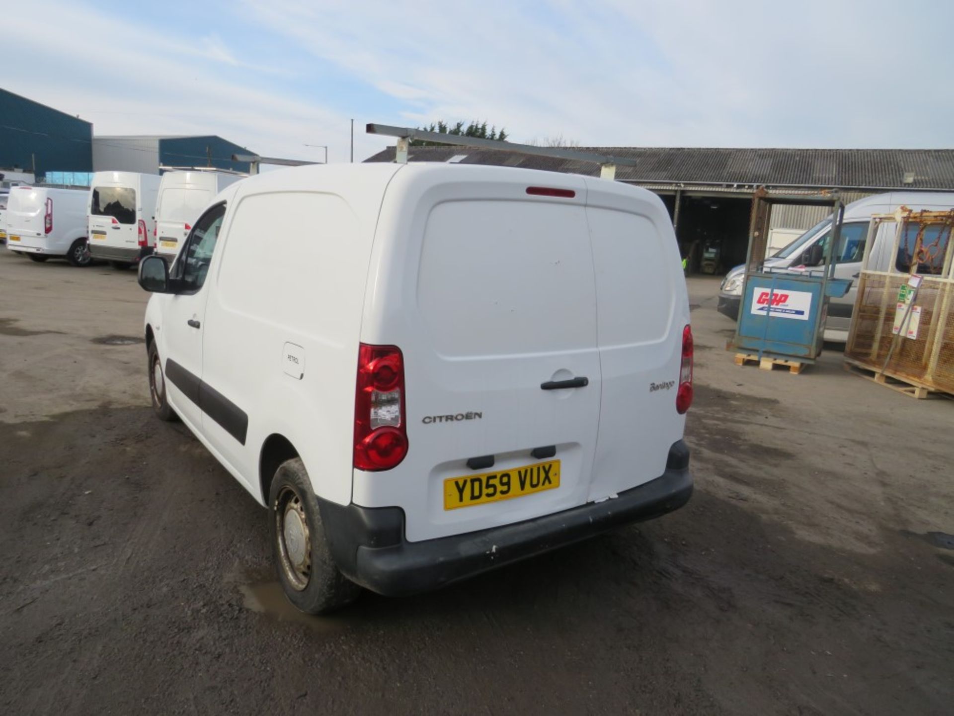 59 reg CITROEN BERLINGO 625 X, 1ST REG 09/09, 128454M WARRANTED, V5 HERE, 4 FORMER KEEPERS [+ VAT] - Image 3 of 6