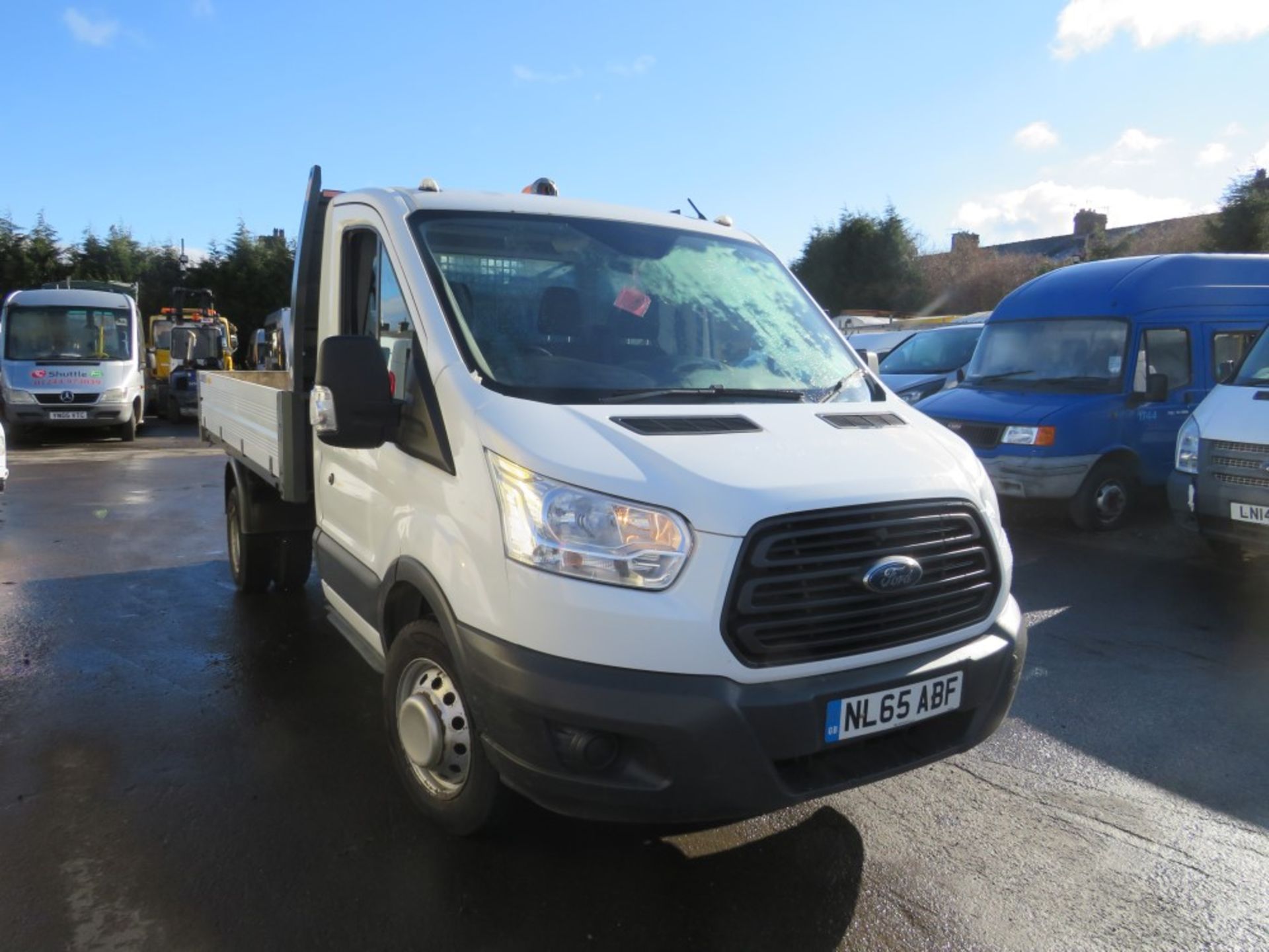 65 reg FORD TRANSIT 350 TIPPER, 1ST REG 01/16, TEST 03/21, 81487M NOT WARRANTED, V5 HERE, 1 OWNER