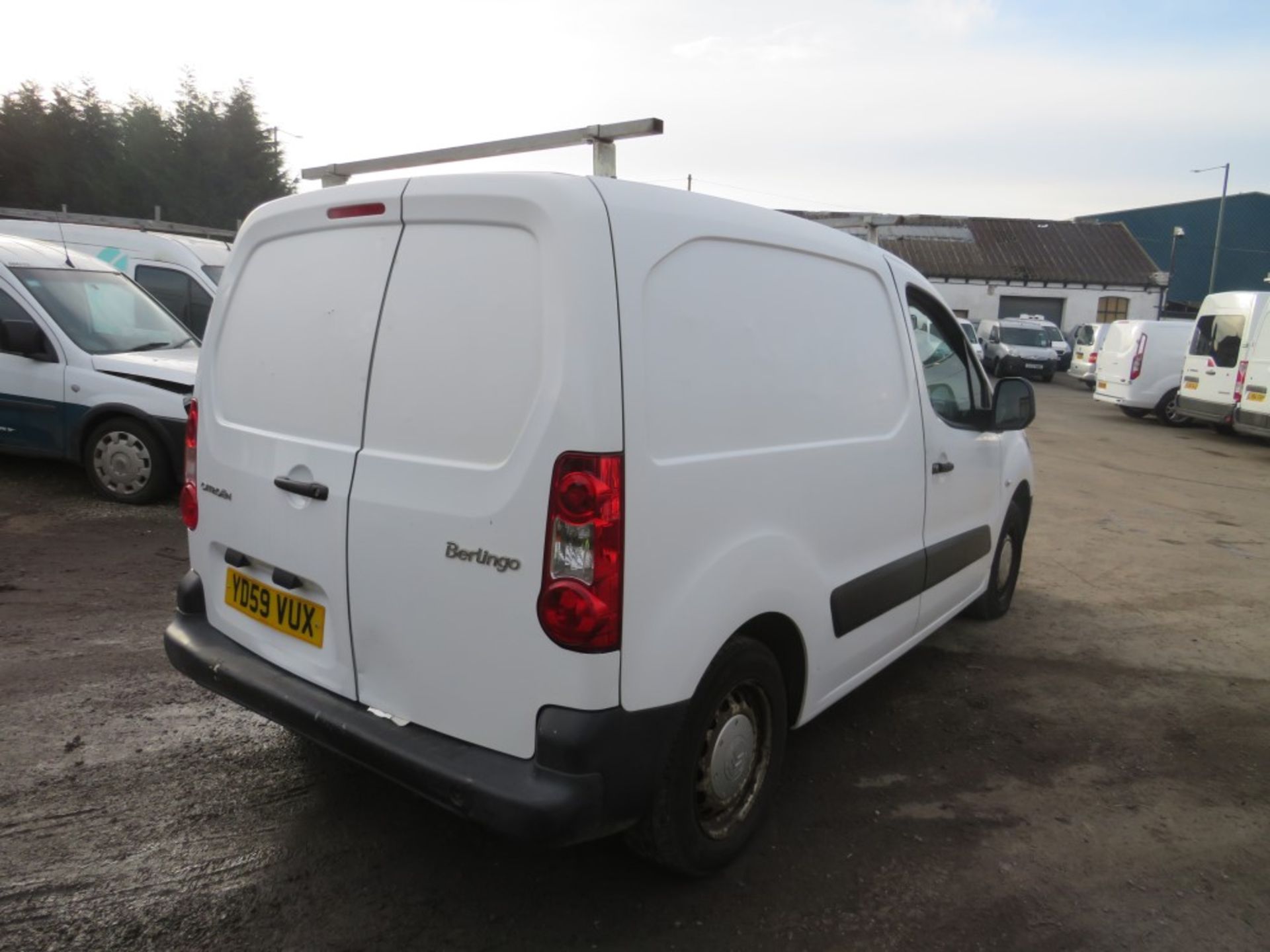 59 reg CITROEN BERLINGO 625 X, 1ST REG 09/09, 128454M WARRANTED, V5 HERE, 4 FORMER KEEPERS [+ VAT] - Image 4 of 6