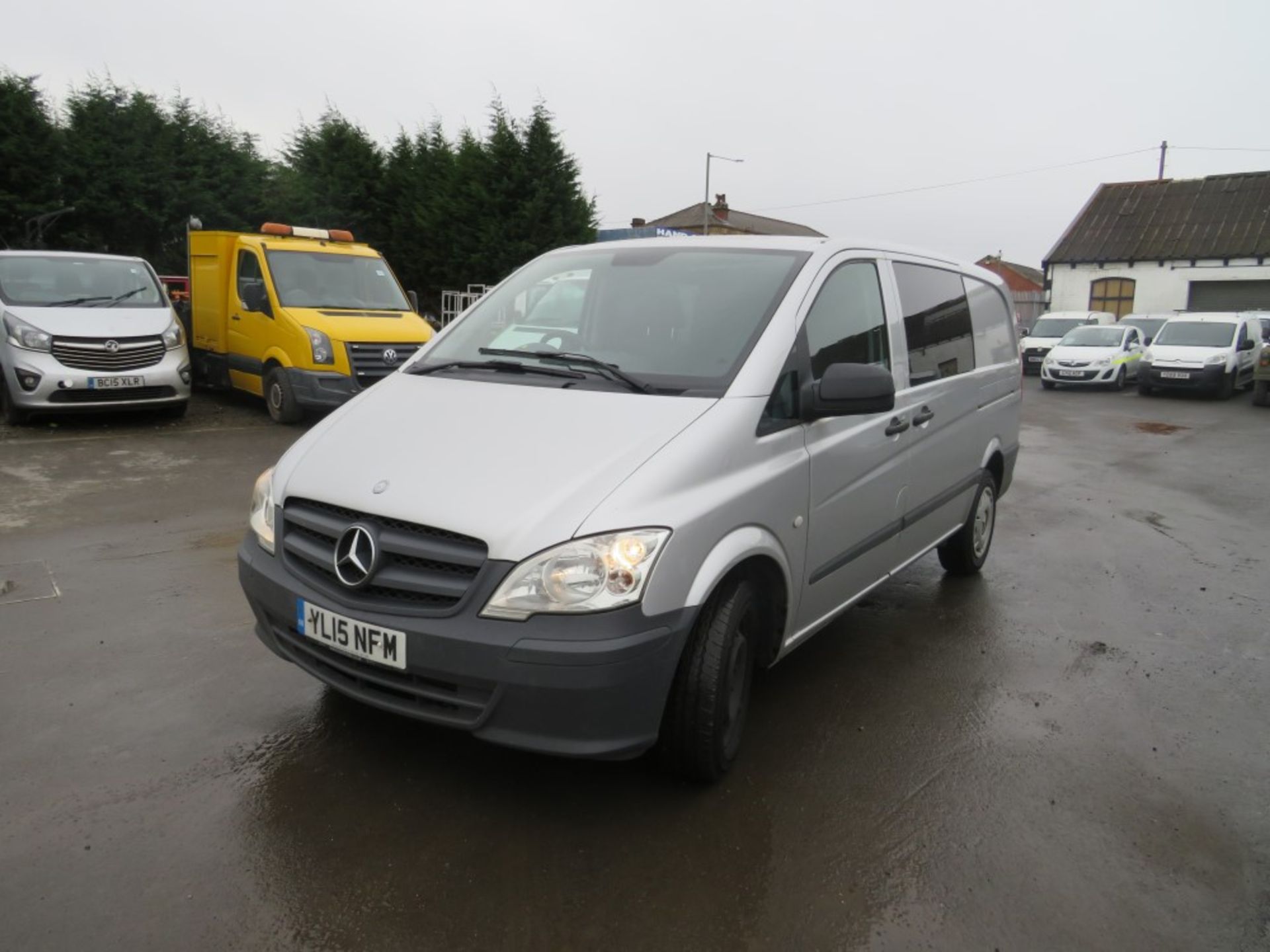 15 reg MERCEDES VITO 116 CDI DUALINER, 1ST REG 08/15, TEST 08/20, 123504M WARRANTED, V5 HERE, 1 - Image 2 of 6