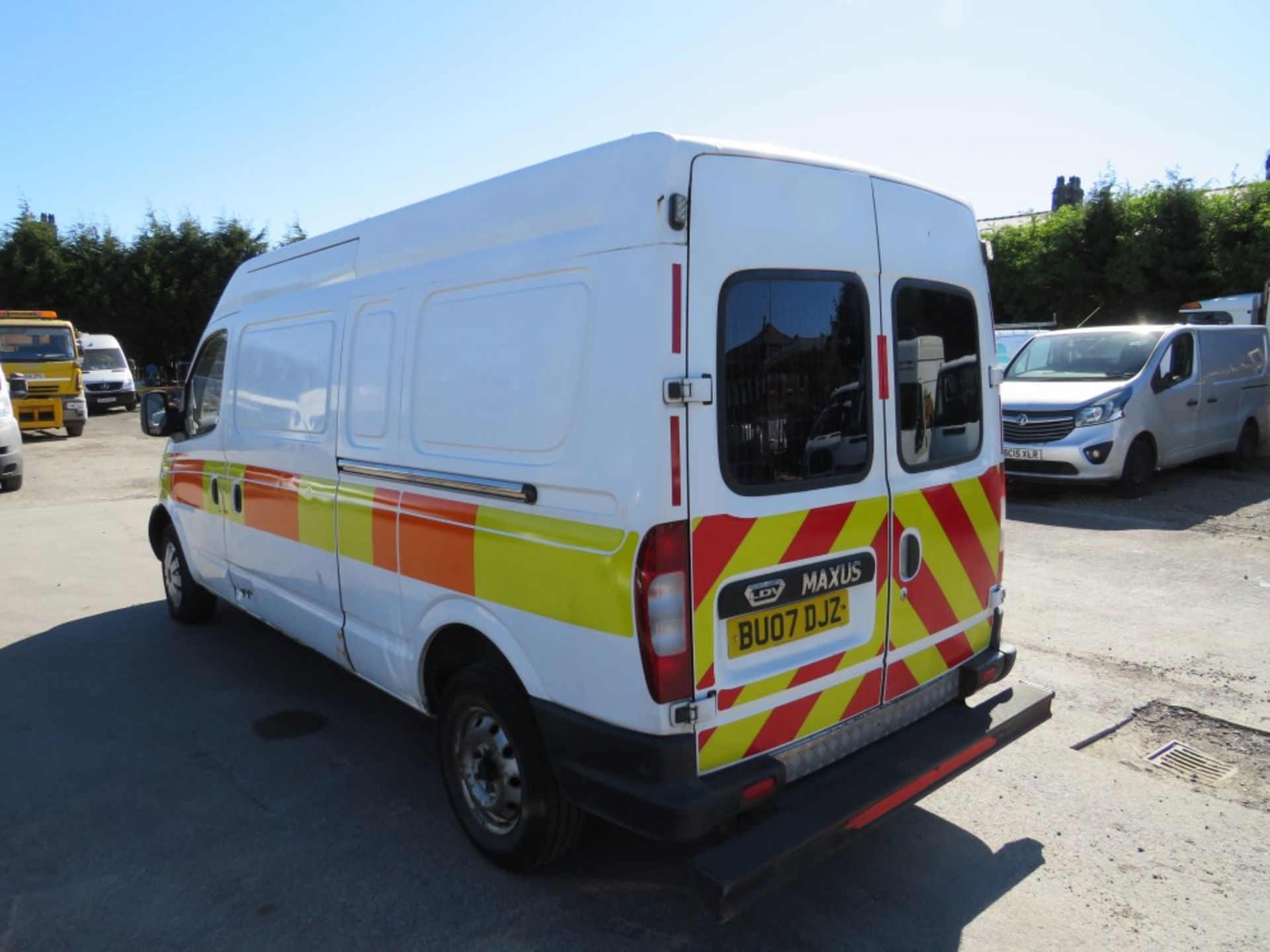 07 reg LDV MAXUS 95 LWB, 1ST REG 07/07, TEST 03/21, 99437M WARRANTED, PART V5 - GREEN SLIP ONLY [ - Image 3 of 5