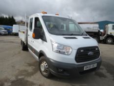 65 reg FORD TRANSIT 350 D/C DROPSIDE, 1ST REG 09/15, TEST 11/20, 102269M WARRANTED, V5 HERE, 1 OWNER