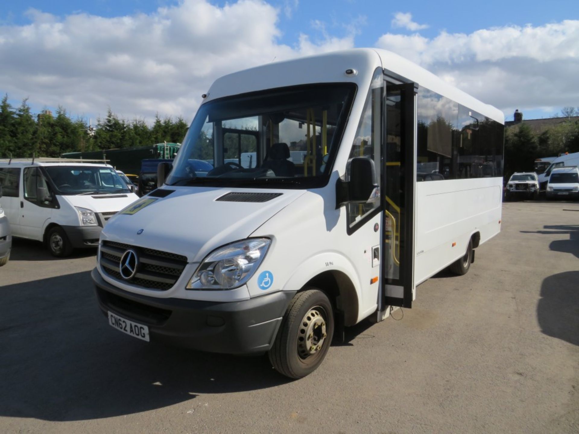 62 reg MERCEDES SPRINTER 513 CDI MINIBUS (DIRECT COUNCIL) 1ST REG 12/12, TEST 11/20, 59791M. V5 - Image 2 of 6