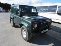 R reg LAND ROVER DEFENDER 90 UTILITY COUNTY STYLE, 1ST REG 05/98, TEST 01/21, 153345M WARRANTED,