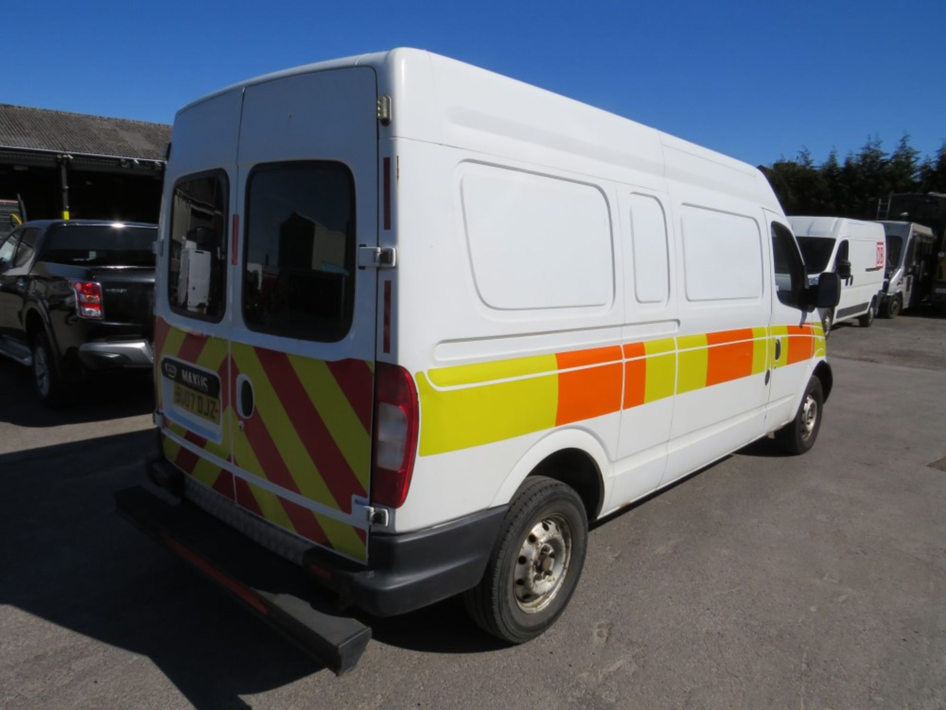 07 reg LDV MAXUS 95 LWB, 1ST REG 07/07, TEST 03/21, 99437M WARRANTED, PART V5 - GREEN SLIP ONLY [ - Image 4 of 5