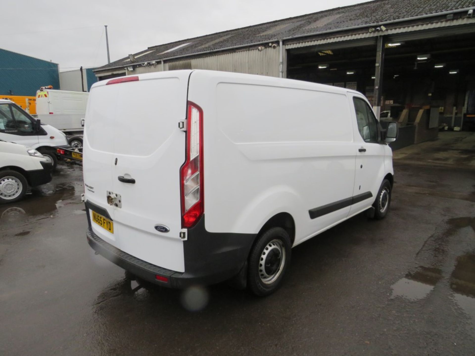 65 reg FORD TRANSIT CUSTOM 270 ECO-TECH, 1ST REG 10/15, TEST 11/20, 139527M WARRANTED, V5 HERE, 1 - Image 4 of 6