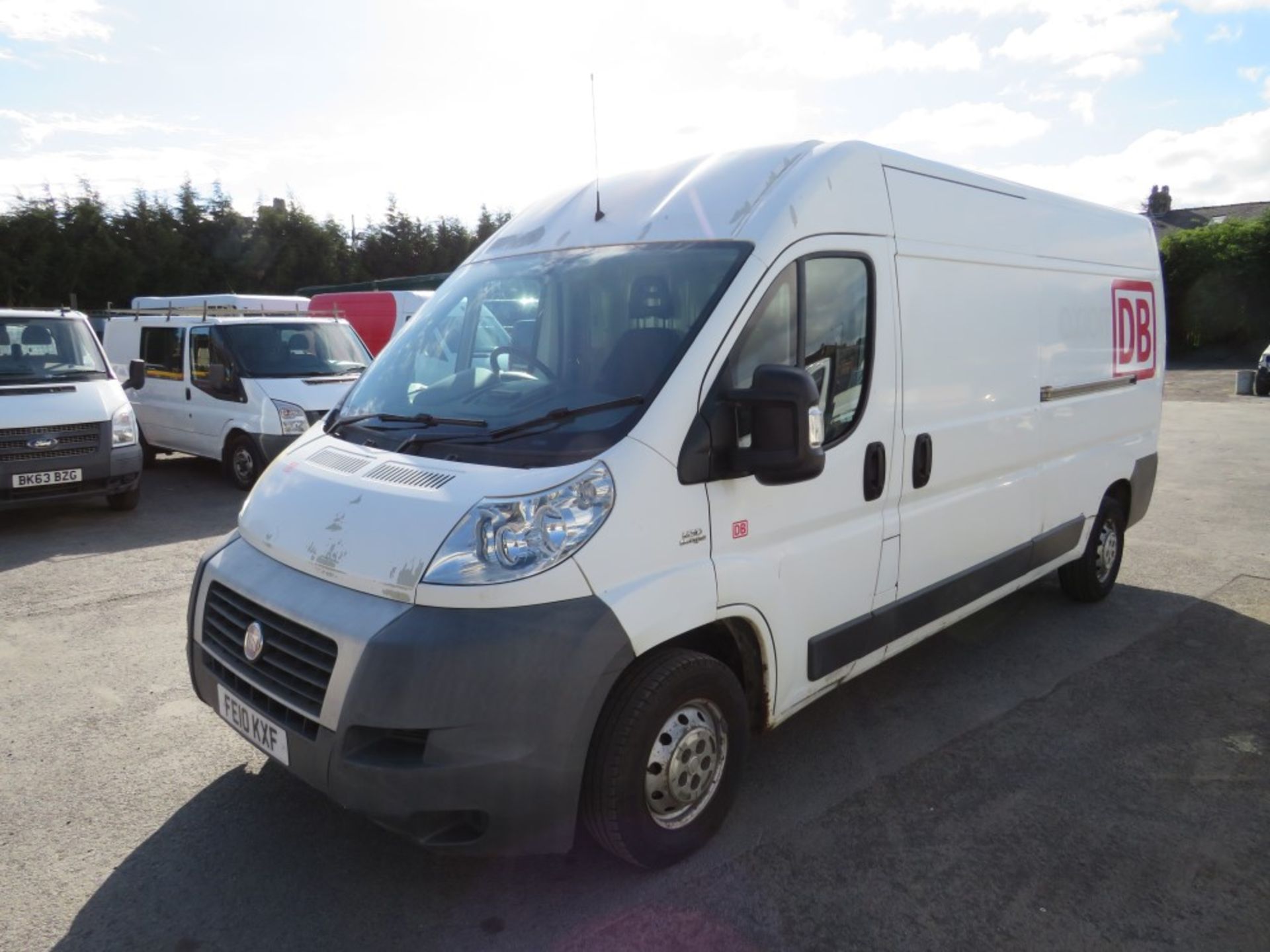 10 reg FIAT DUCATO 35 120 M-J LWB, 1ST REG 03/10, TEST 04/21, 184294M NOT WARRANTED, V5 HERE, 1 - Image 2 of 6