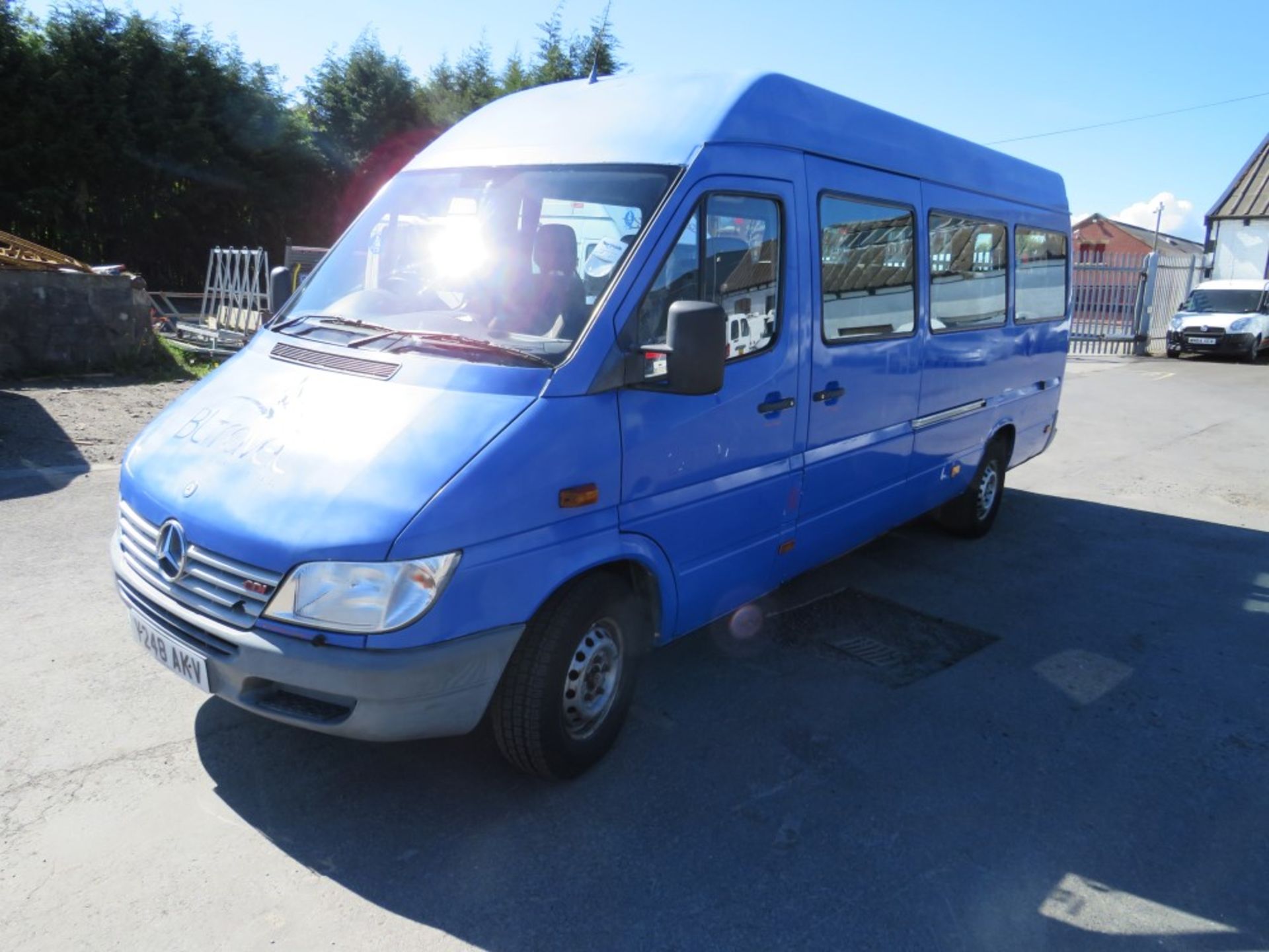 Y reg MERCEDES SPRINTER 311 CDI LWB MINIBUS, 1ST REG 03/01, TEST 03/21, 232410KM WARRNATED, V5 HERE, - Image 2 of 6