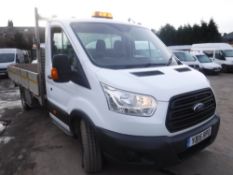 15 reg FORD TRANSIT 350 RWD DROPSIDE, 1ST REG 07/15, 117822M WARRANTED, V5 HERE, 1 OWNER FROM NEW [+