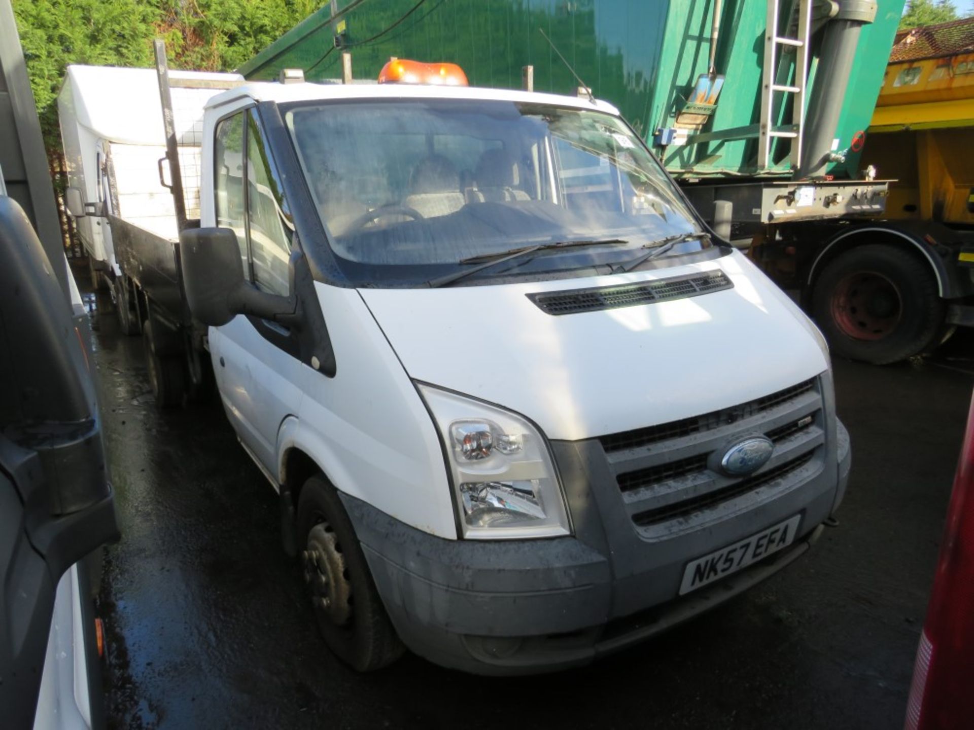 57 reg FORD TRANSIT 100 T430M RWD TIPPER, 1ST REG 09/07, TEST 07/20, 130260KM, V5 HERE, 1 OWNER FROM