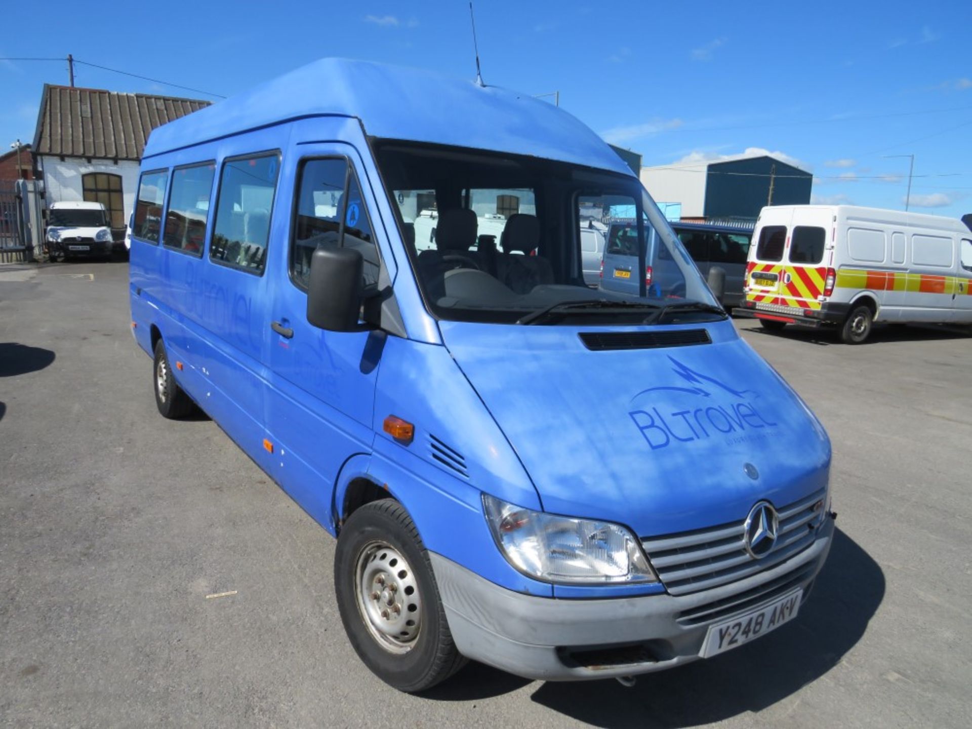 Y reg MERCEDES SPRINTER 311 CDI LWB MINIBUS, 1ST REG 03/01, TEST 03/21, 232410KM WARRNATED, V5 HERE,