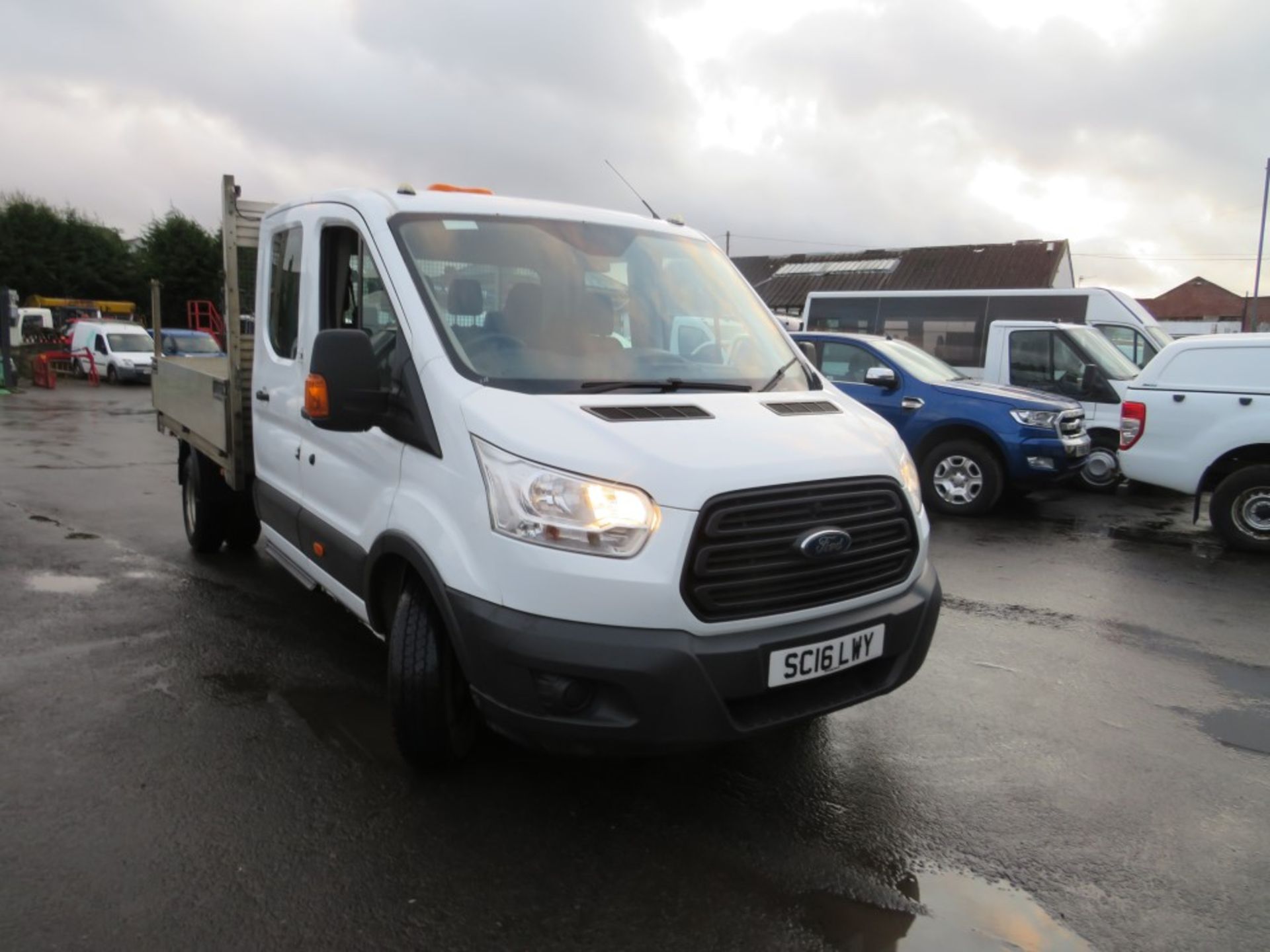 16 reg FORD TRANSIT 350 DIESEL DROPSIDE, 1ST REG 07/16, TEST 07/20, 98210M WARRANTED, V5 HERE, 1