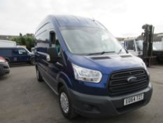 64 reg FORD TRANSIT 350 DIESEL VAN, 1ST REG 09/14, 163001M WARRANTED, V5 HERE, 2 FORMER KEEPERS [+