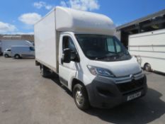 16 reg CITROEN RELAY 35 HDI LUTON VAN, 1ST REG 03/16, TEST 08/20, 255866M, V5 HERE, 1 OWNER FROM NEW