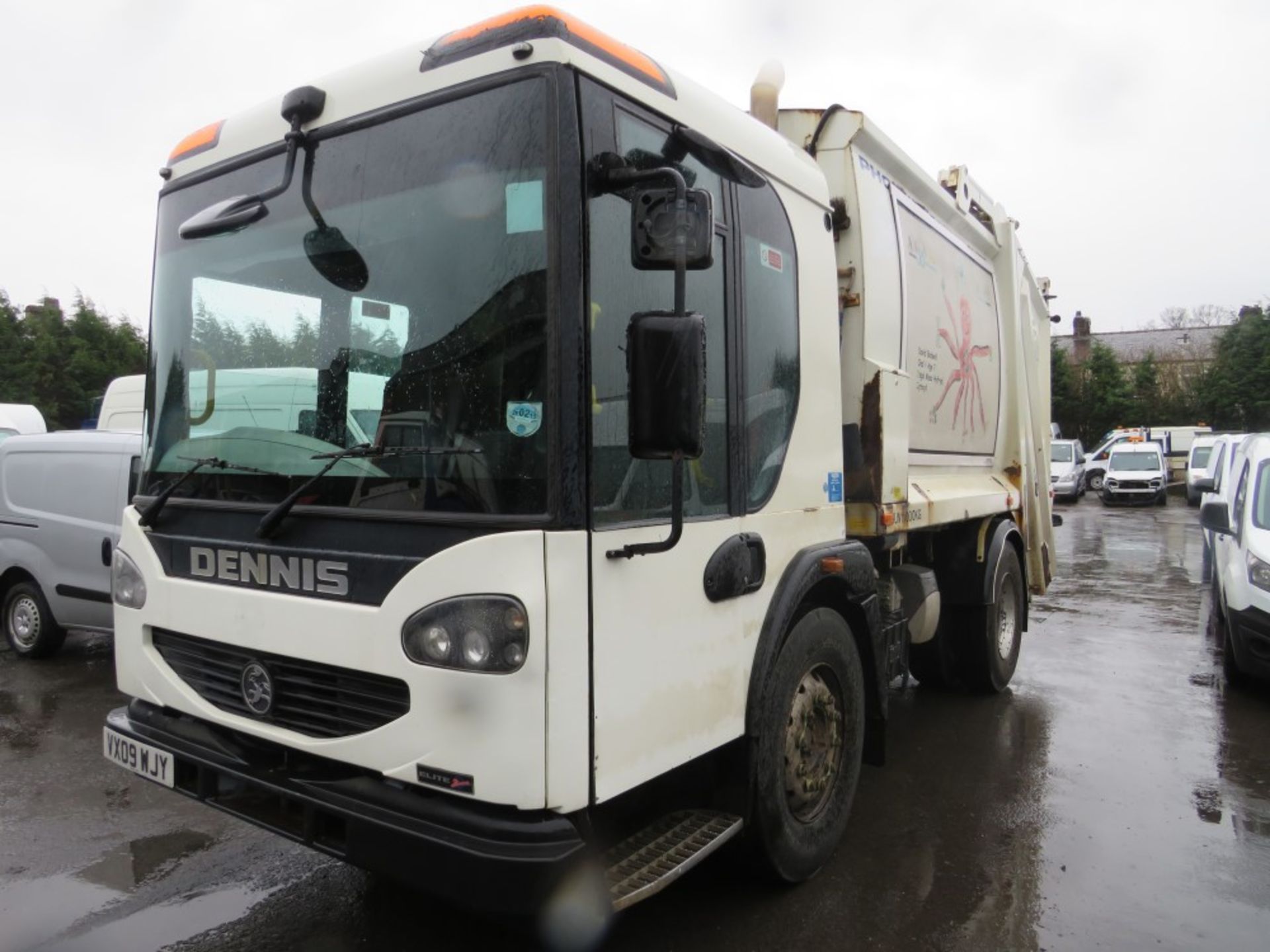 09 reg DENNIS ELITE 18 TON REFUSE WAGON (DIRECT COUNCIL) 1ST REG 03/09, TEST 03/20, 102860M - Image 2 of 5