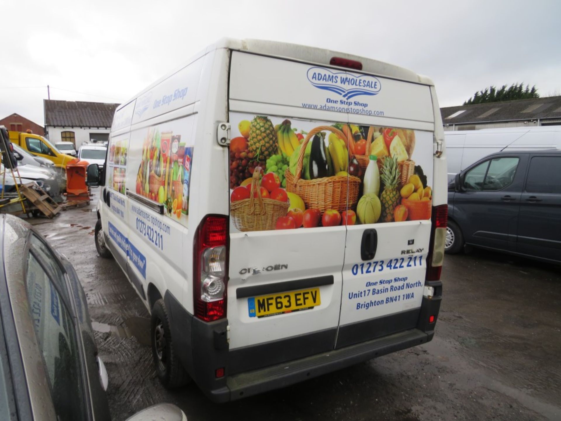 63 reg CITROEN RELAY 35 L3H2 HDI, 1ST REG 10/13, TEST 12/20, 127700M NOT WARRANTED, V5 HERE, 1 - Bild 3 aus 5