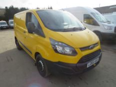 65 reg FORD TRANSIT CUSTOM 310 ECO-TECH, 1ST REG 10/15, TEST 10/20, 140464M WARRANTED, V5 HERE, 1