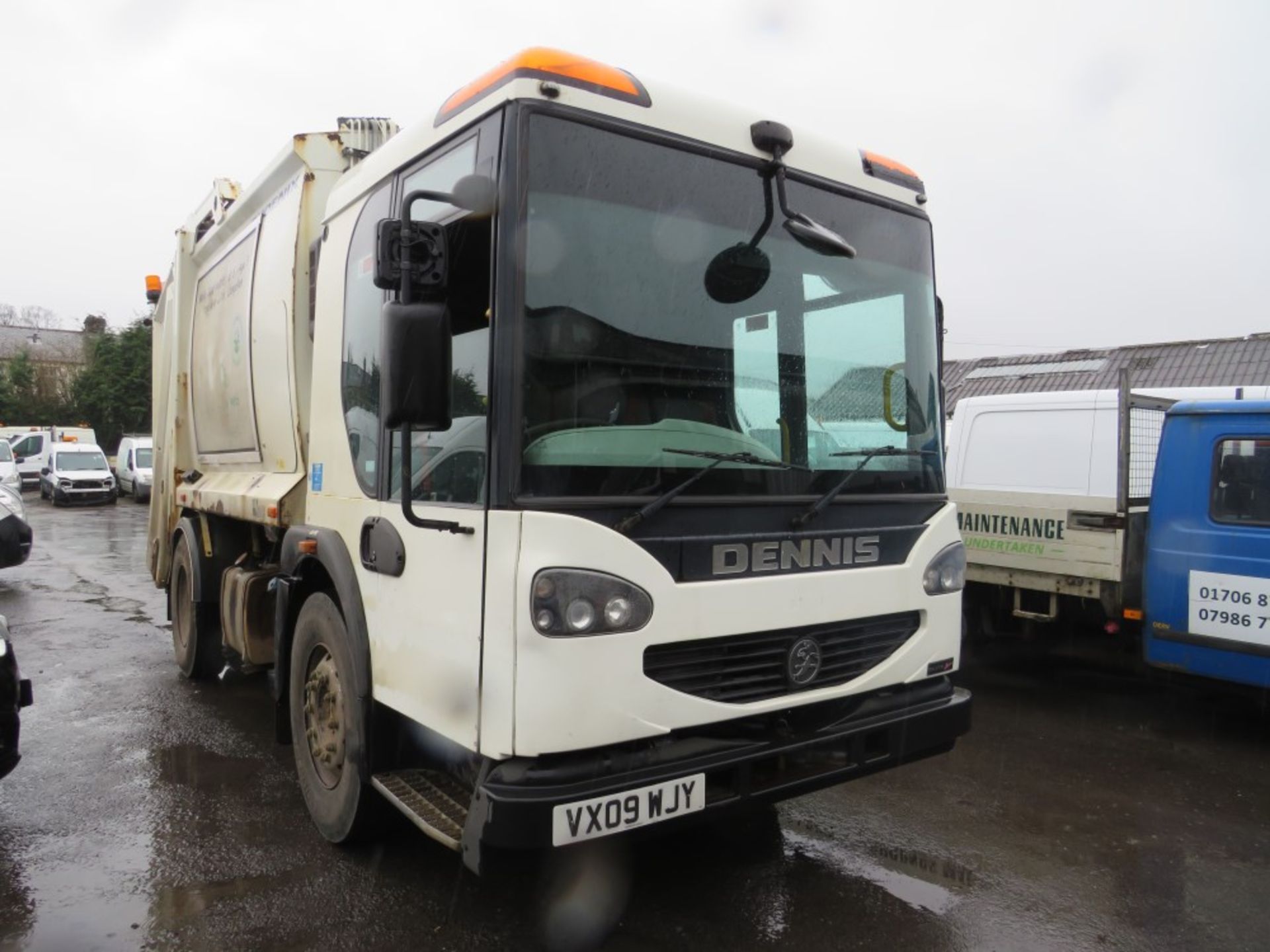 09 reg DENNIS ELITE 18 TON REFUSE WAGON (DIRECT COUNCIL) 1ST REG 03/09, TEST 03/20, 102860M