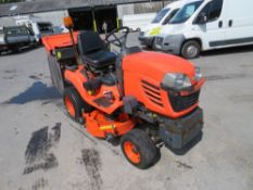 10 reg KUBOTA G23 LOW TIP RIDE ON MOWER (DIRECT COUNCIL) 1ST REG 08/10, V5 HERE, 1 OWNER FROM NEW [+