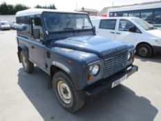 61 reg LAND ROVER DEFENDER 90 HARD TOP 2.4 TDCI, 1ST REG 09/11, TEST 11/20, 34737M WARRANTED, V5