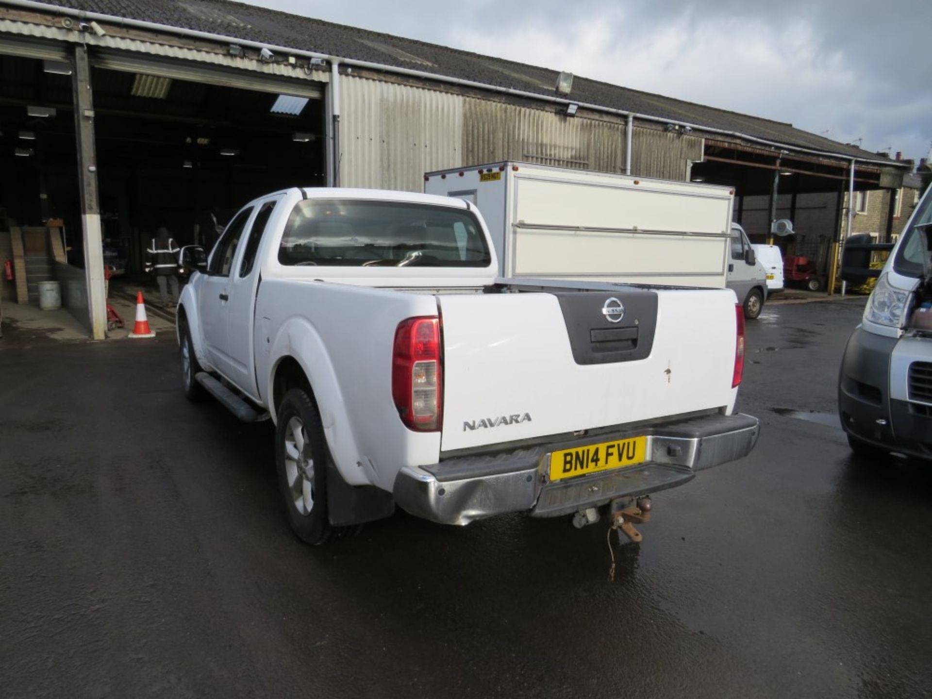 14 reg NISSAN NAVARA ACENTA DCI PICKUP, 1ST REG 03/14, TEST 01/21, 57976M WARRANTED, V5 HERE, 1 - Image 3 of 5