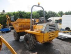 BENFORD TEREX PT6000 6 TON DUMPER, 3443 HOURS NOT WARRANTED [+ VAT]