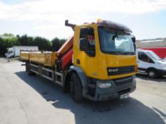 09 reg DAF FA LF55.220 CRANE WAGON (DIRECT COUNCIL) 1ST REG 06/09, TEST 06/20, V5 HERE, 1 OWNER FROM