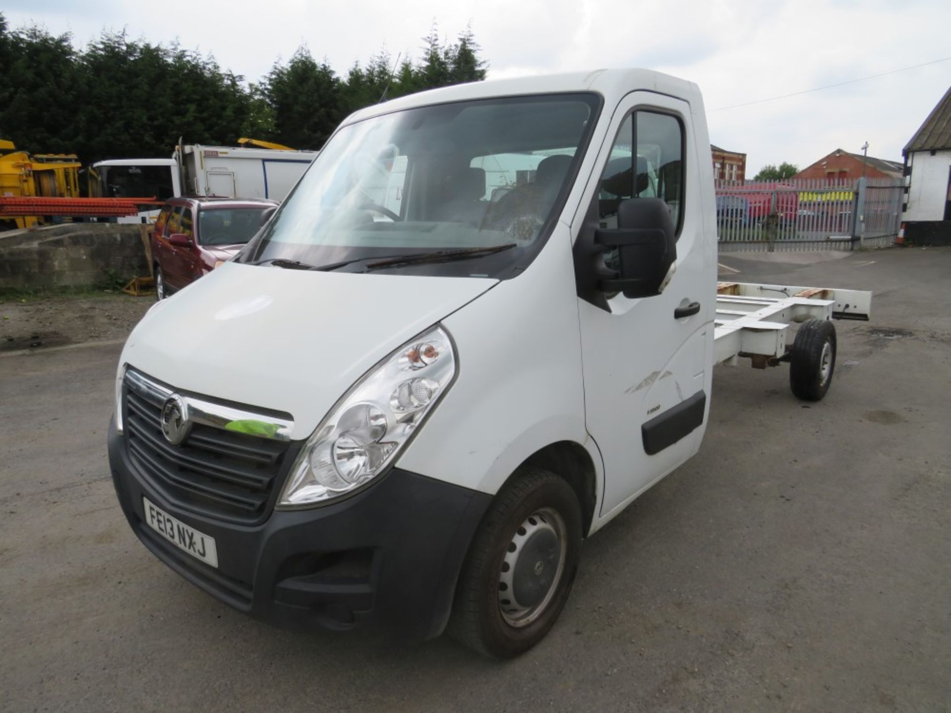 13 reg VAUXHALL MOVANO F3500 CDTI CHASSIS CAB, 1ST REG 03/13, 177807M WAWRRANTED, V5 HERE [NO VAT] - Image 2 of 5