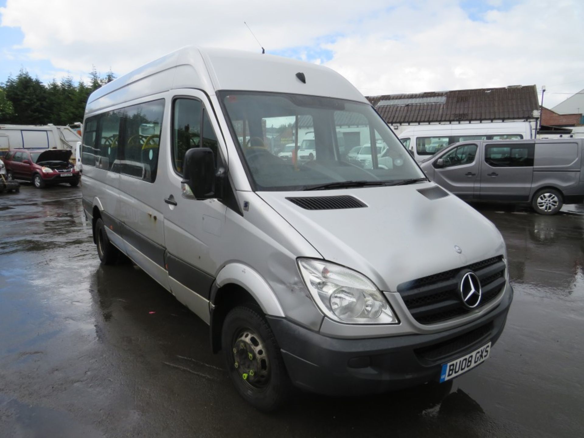 08 reg MERCEDES SPRINTER 511 CDI LWB MINIBUS (DIRECT) 1ST REG 08/08, TEST 04/21, 624976KM, V5