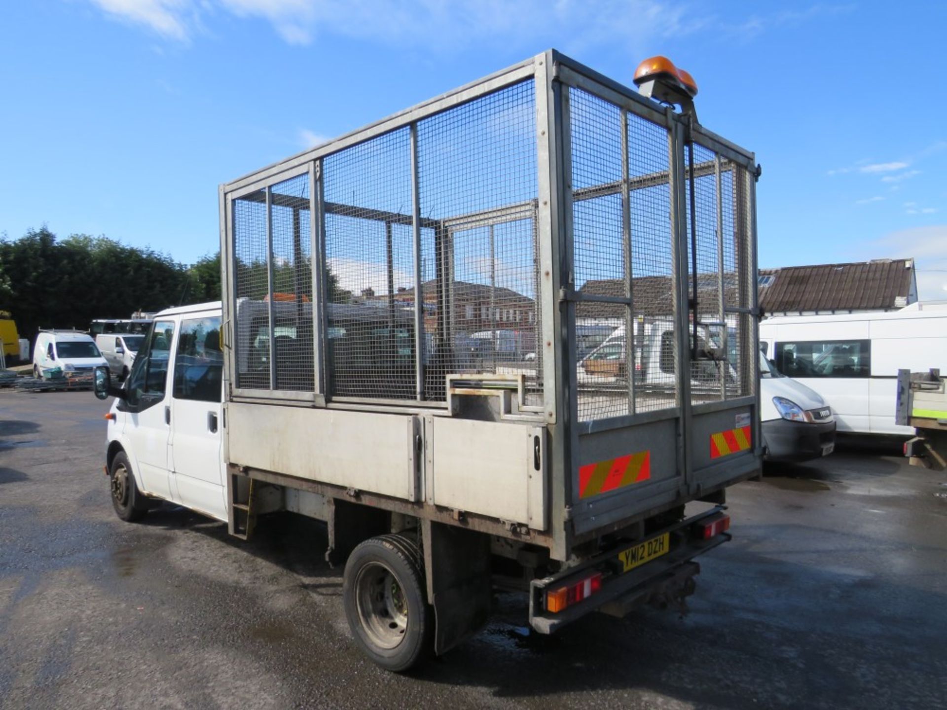 12 reg FORD TRANSIT 100 T350 RWD TIPPER (DIRECT COUNCIL) 1ST REG 08/12, TEST 07/20, 97485M, V5 HERE, - Image 3 of 5