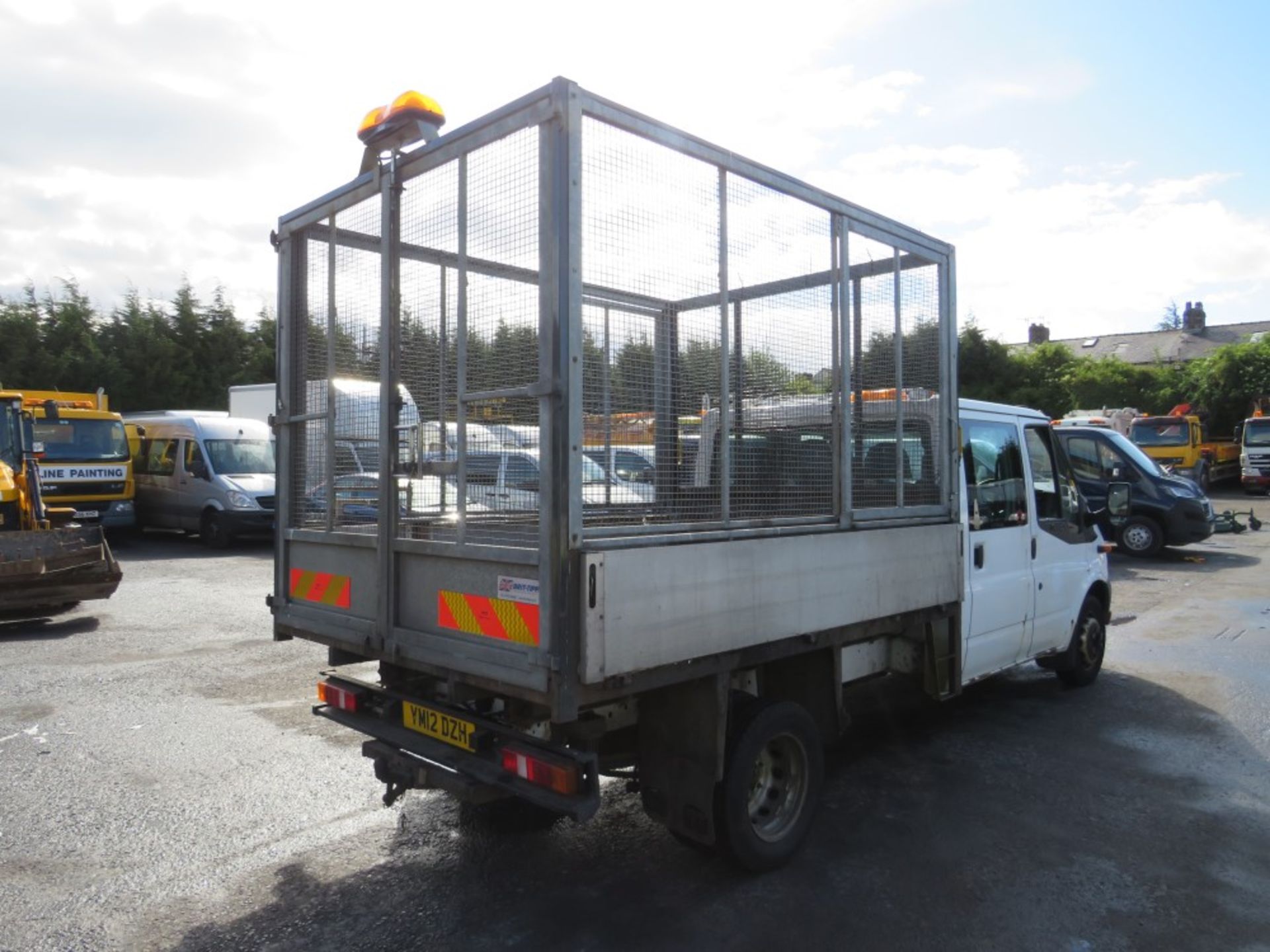 12 reg FORD TRANSIT 100 T350 RWD TIPPER (DIRECT COUNCIL) 1ST REG 08/12, TEST 07/20, 97485M, V5 HERE, - Image 4 of 5