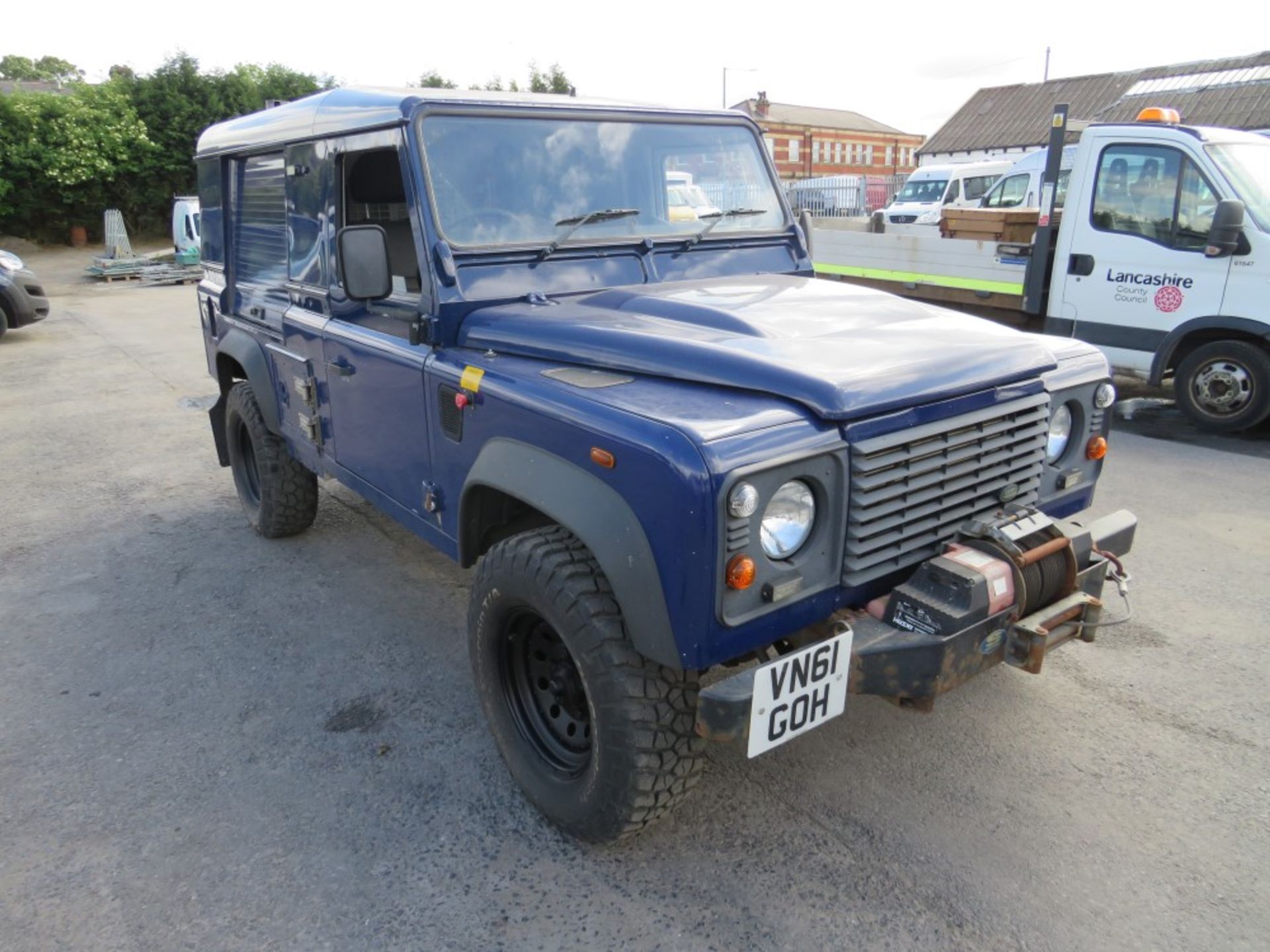 61 reg LAND ROVER DEFENDER 110 HARD TOP TD, 1ST REG 10/11, TEST 06/21, 95645M WARRANTED, V5 HERE,